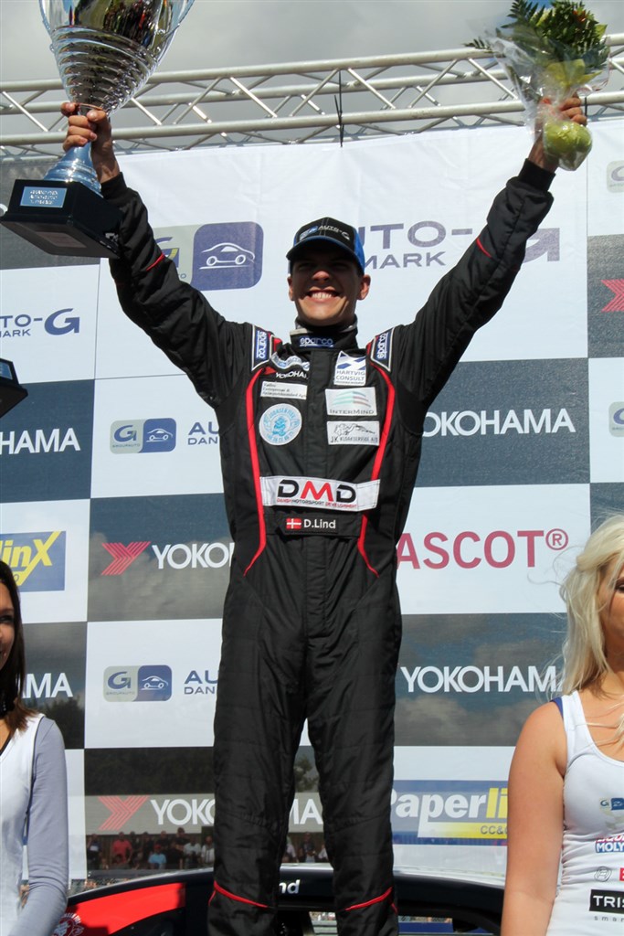 Dennis Lind i flot dobbeltsejr til Grand Prix Danmark.
(Foto: Speedfoto)